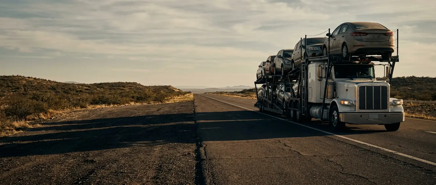 Madrina de Marina Logistics en carretera mexicana