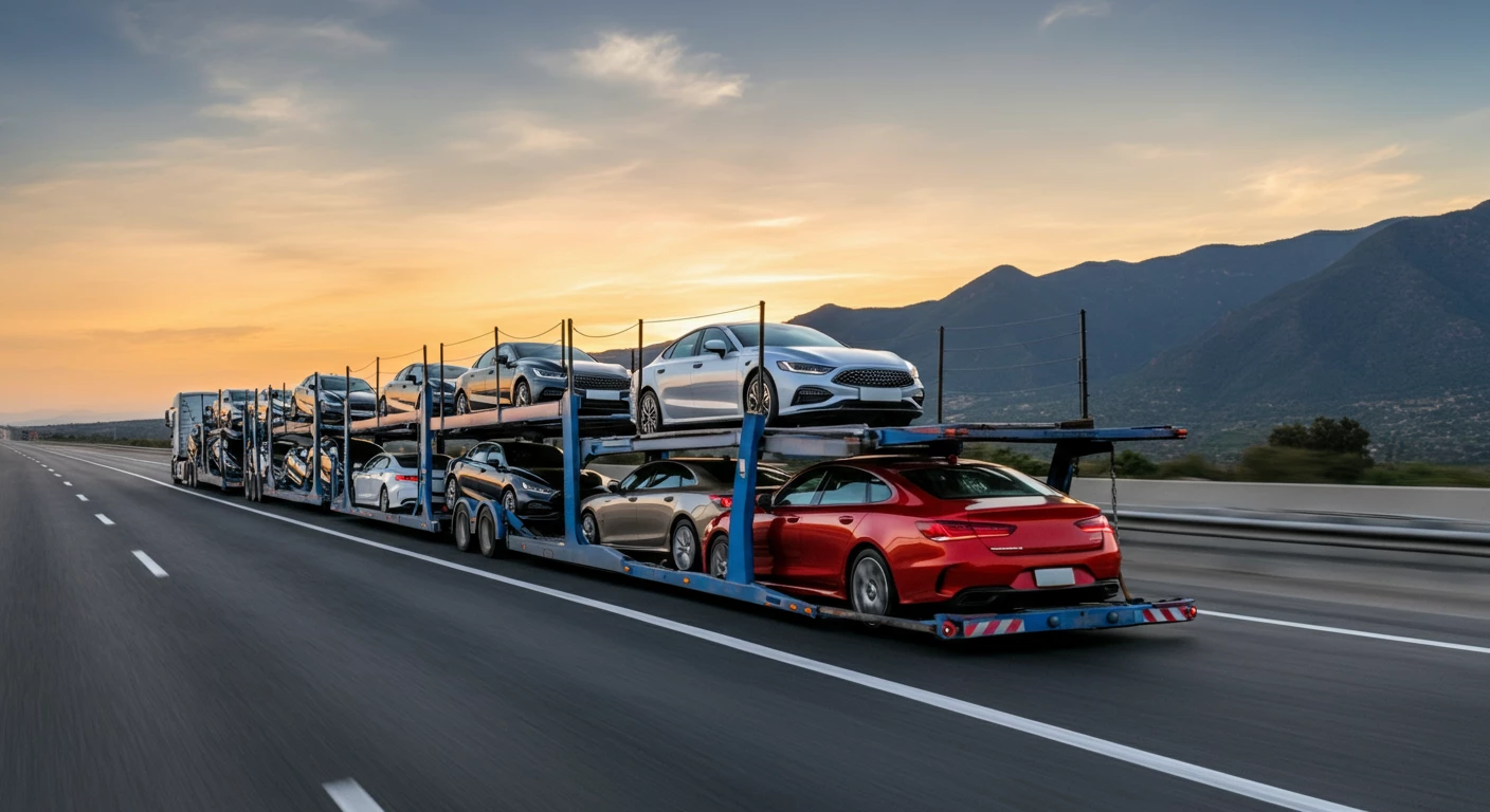 Nodriza de autos lista para traslado a Tijuana